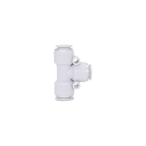PE12 Nối nhanh chữ T đều Airtac (PE12 Màu trắng) - Ảnh 2
