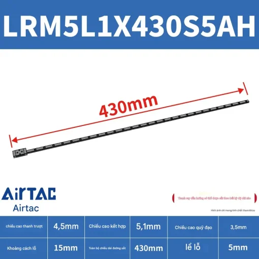 Thanh trượt mở rộng LRM5L1X430S5AH - Ảnh 2
