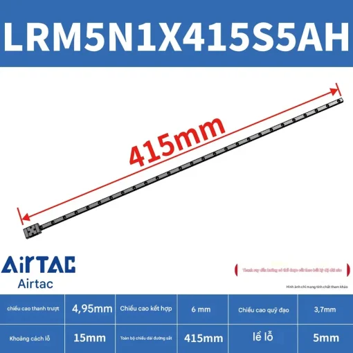 Thanh trượt tiêu chuẩn LRM5N1X415S5AH - Ảnh 2