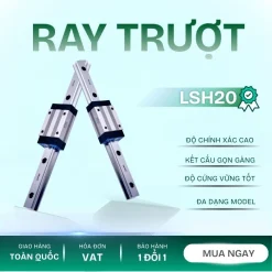 Thanh trượt vuông tiêu chuẩn LSH20F1N1X1000S20AN-M6