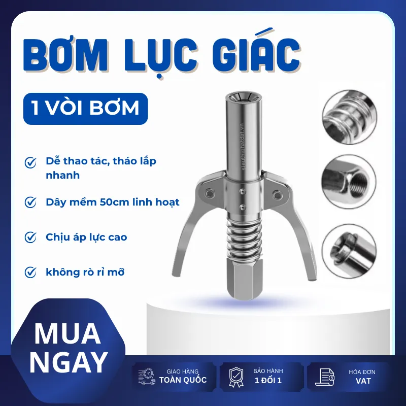 Bơm lọc giác và vòi bơm