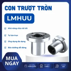 Con trượt tròn mặt bích Oval thân ngắn LMH10UU (Bi trượt tròn)