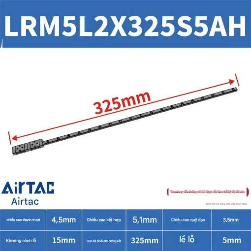 Thanh trượt mở rộng LRM5L2X325S5AH - Ảnh 2