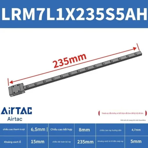 Thanh trượt mở rộng LRM7L1X235S5AH - Ảnh 2