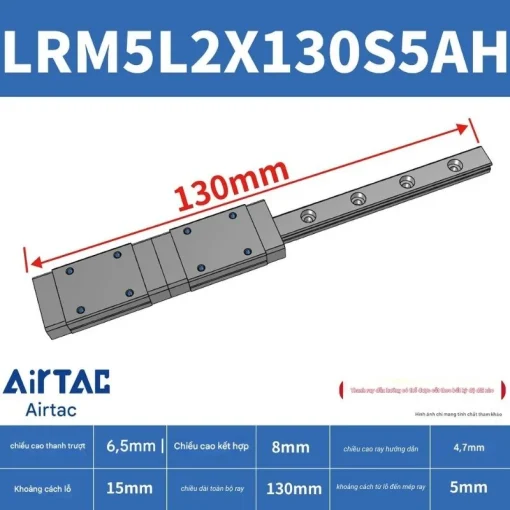 Thanh trượt mở rộng LRM7L2X130S5AH - Ảnh 2