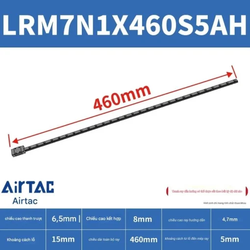 Thanh trượt tiêu chuẩn LRM7N1X460S5AH - Ảnh 2