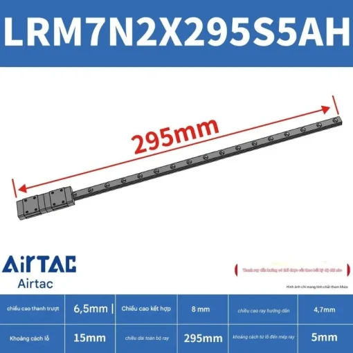 Thanh trượt tiêu chuẩn LRM7N2X295S5AH - Ảnh 2