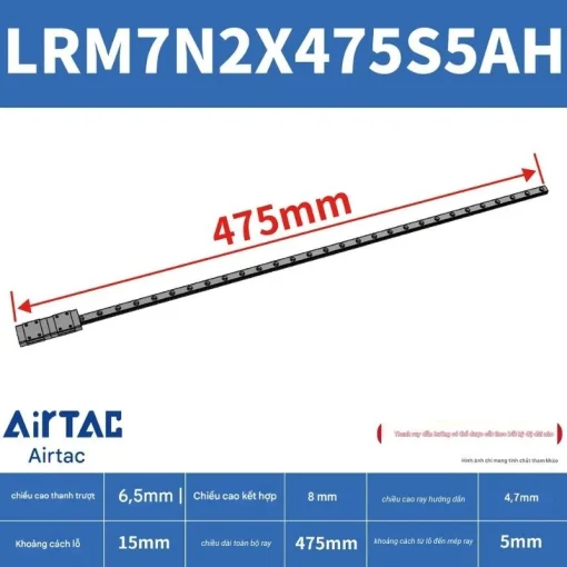 Thanh trượt tiêu chuẩn LRM7N2X475S5AH - Ảnh 2