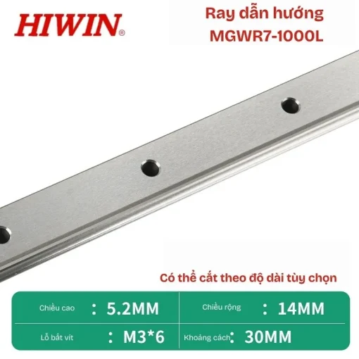 Ray dẫn hướng MGW7-100mm - Ảnh 2