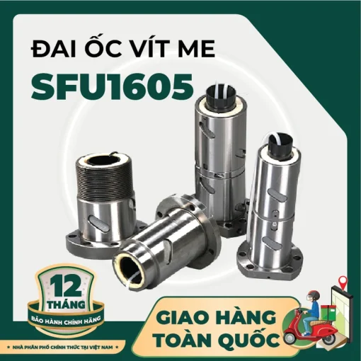 Đai ốc vít me SFU1605 - Ảnh 2