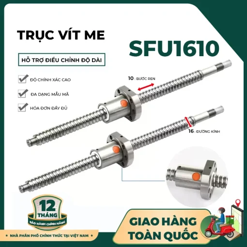 Trục vít me SFU1610 - Ảnh 2