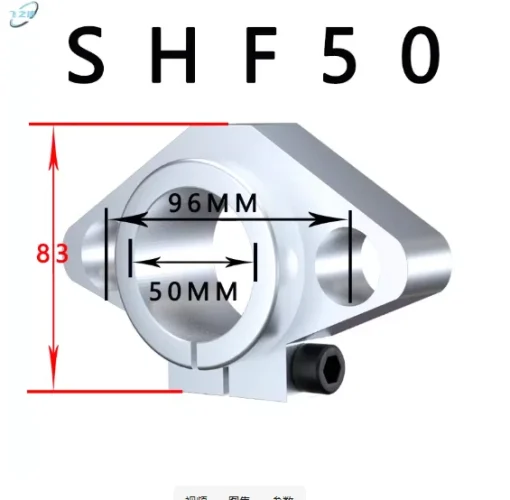 Gối đỡ ray trượt SHF50 - Ảnh 2
