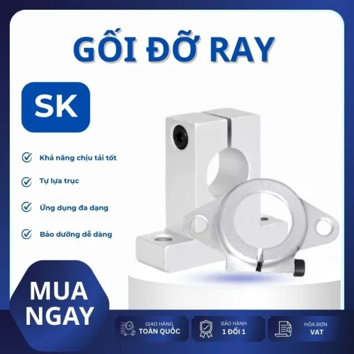 Gối đỡ ray trượt SK35