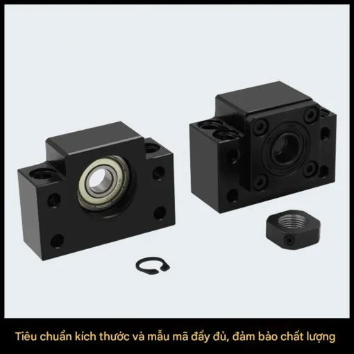 Gối đỡ trục vít me BK15 - Ảnh 2